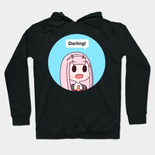 Zero two darling Hoodie